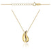 Colier Aur Cu Pandantiv Picătură