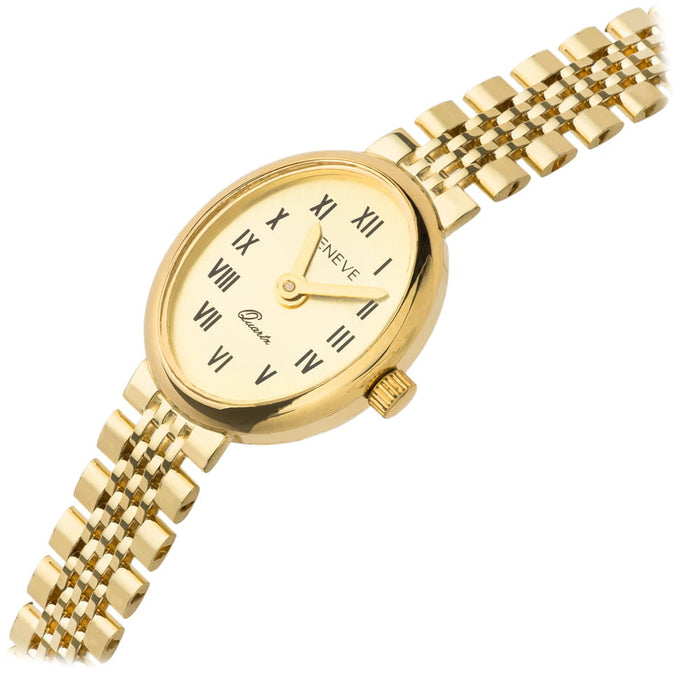 Ceas Aur 14K Oval - Eleganță Atemporală