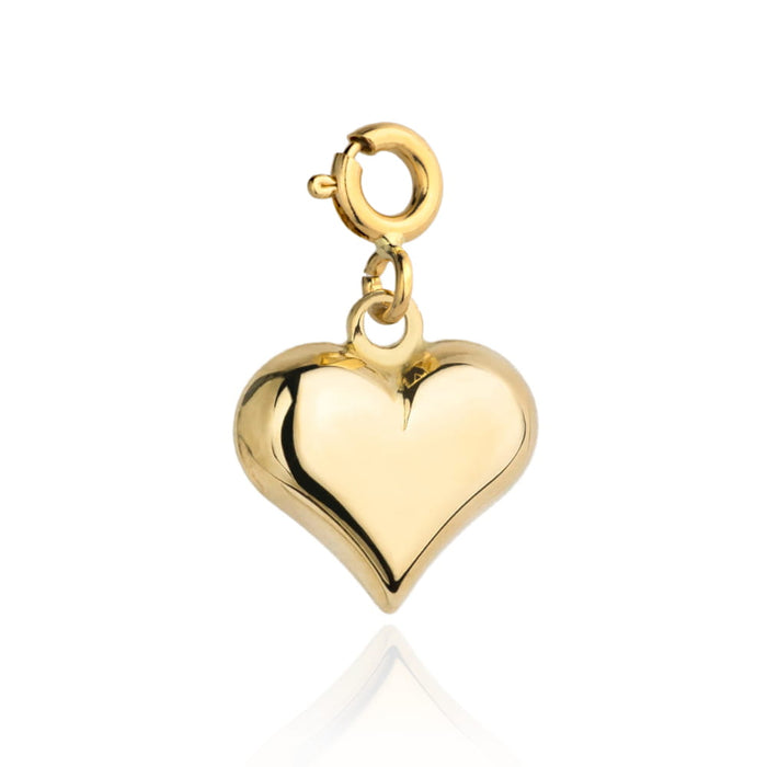 Pandantiv Inimă Mică Aur 14K – Eleganță Pură