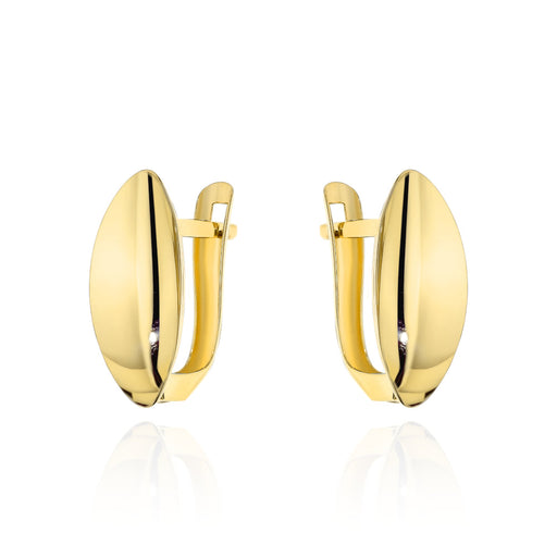 Cercei Aur 14K Lacrimă Clasici cu Închizătoare Engleză