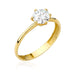 Inel Aur 14K cu Zirconiu Central Elegant