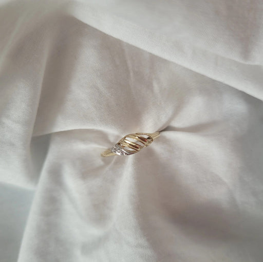 Inel Aur 8K cu Zirconiu - Eleganță Subtilă