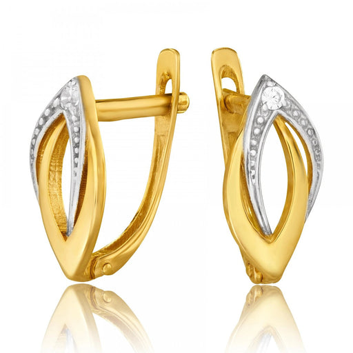 Cercei Aur 8K cu Zirconii