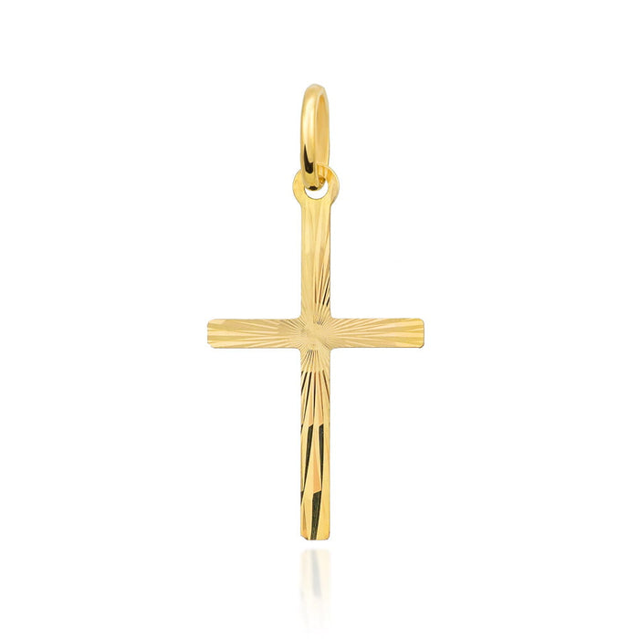 Cruciuliță Aur 14K Diamantată - Eleganță Divină