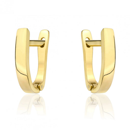 Cercei Clasici din Aur 8K cu Sistem Englezesc