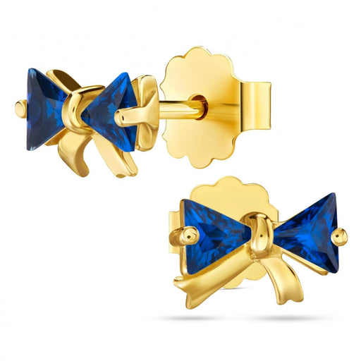 Cercei Aur 8K Cocarde cu Zirconiu - Eleganță Subtilă