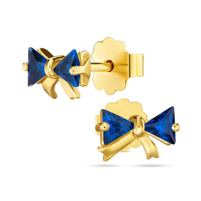 Cercei Aur 8K Cocarde cu Zirconiu - Eleganță Subtilă