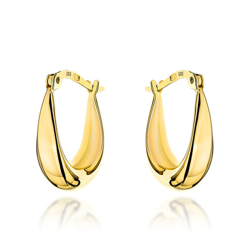 Cercei Aur 14K Lacrimă Clasici, Zale Englezesti