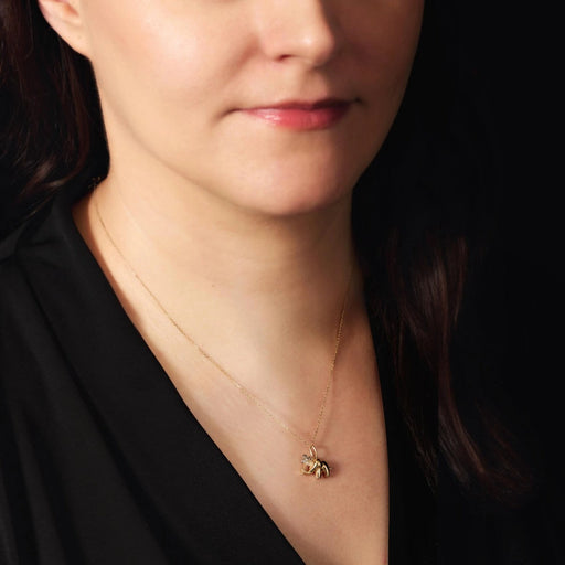 Pandantiv Aur 8K Elefant Norocos - Design Modern