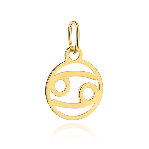 Pandantiv Aur 14K Zodia Rac - Eleganță Zodiacală
