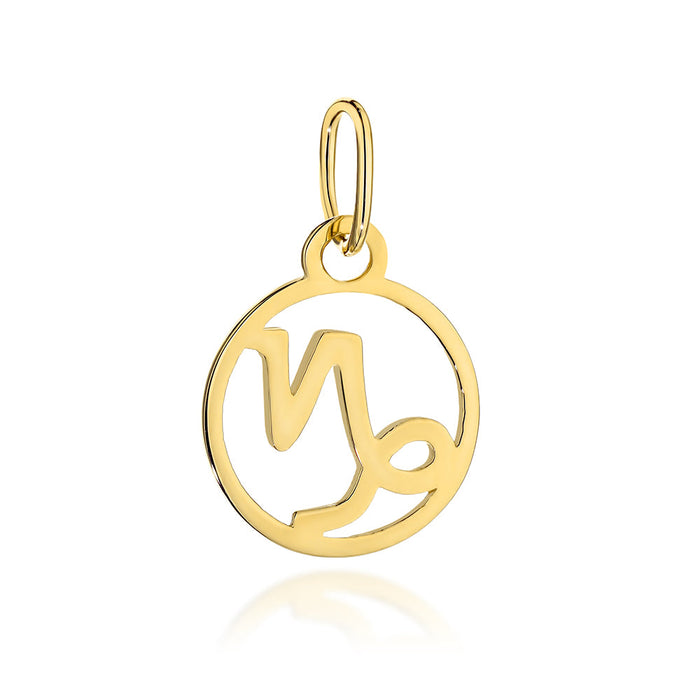 Pandantiv Aur 14K Capricorn – Eleganță Zodiacală