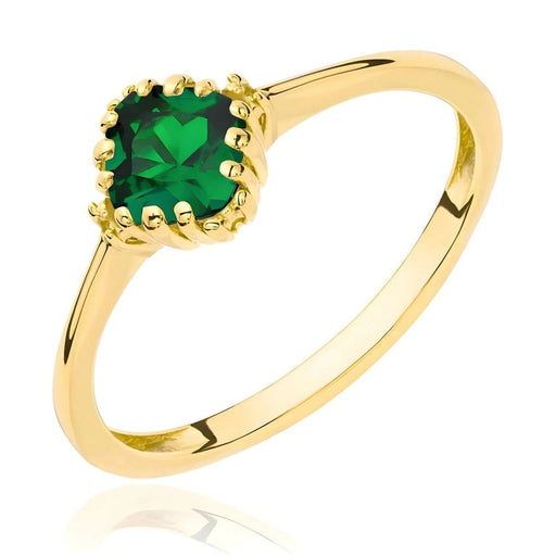 Inel Aur 8K cu Zirconiu - Eleganță Aurie, Model G.0090z