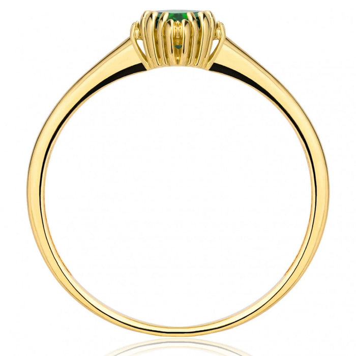 Inel Aur 8K cu Zirconiu - Eleganță Aurie, Model G.0090z