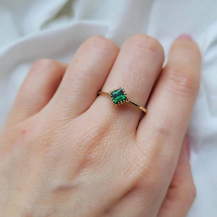 Inel Aur 8K cu Zirconiu - Eleganță Aurie, Model G.0090z