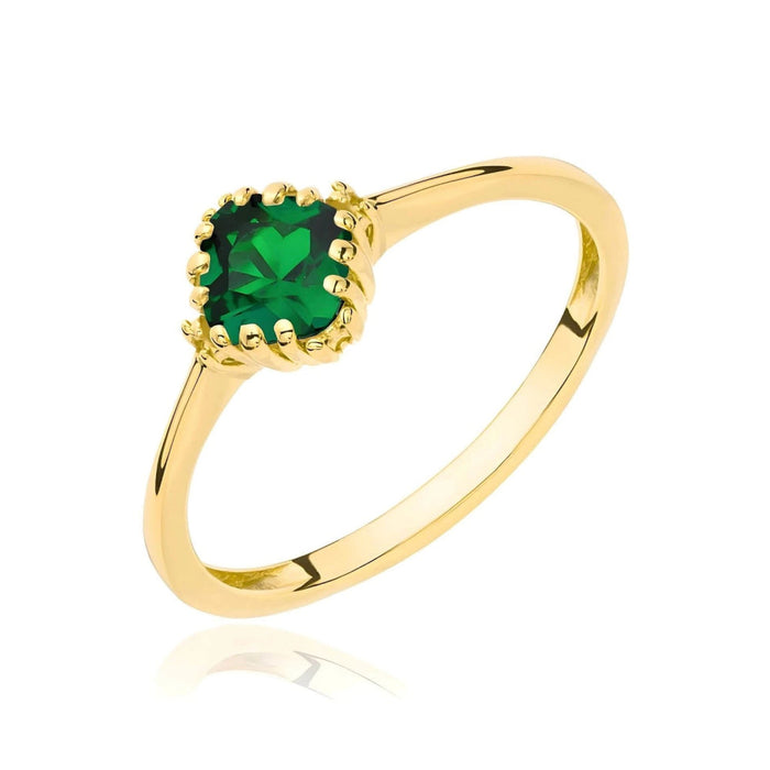 Inel Aur 8K cu Zirconiu - Eleganță Aurie, Model G.0090z