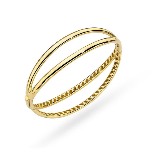 Brățară Aur 14K Ovală Elegantă Bono Rosso