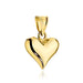Pandantiv Aur 14K Inimă Simplă Clasic