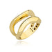 Inel Aur 14K "BONO ROSSO" - Valuri Delicate