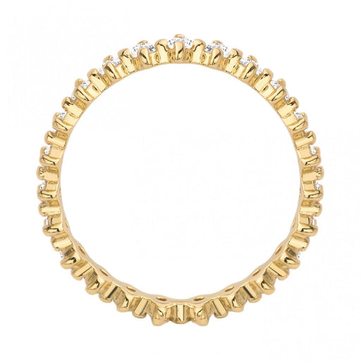 Inel Aur 8K cu Zirconii Strălucitoare