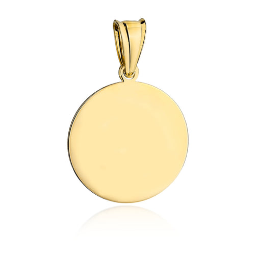 Pandantiv Aur 14K Cerc Plin Elegant