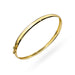 Bratara Aur 14K Subtire Fixa, Design Oval Neted