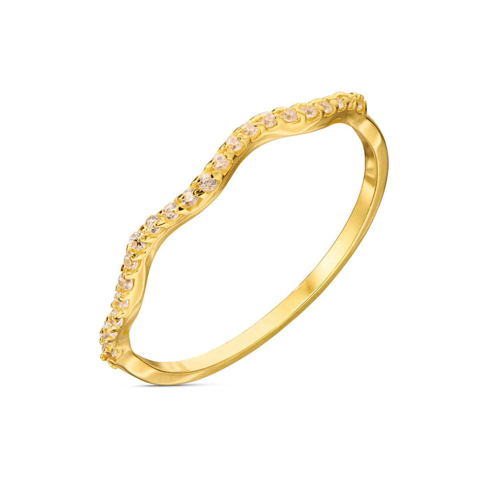 Inel Aur 8K cu Zirconii