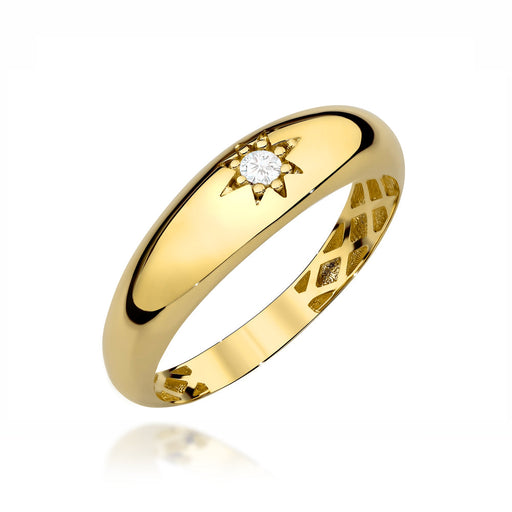 Inel Aur 14K Stea - Design Elegant