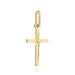 Cruciuliță Aur 14K Finisaj Diamantat