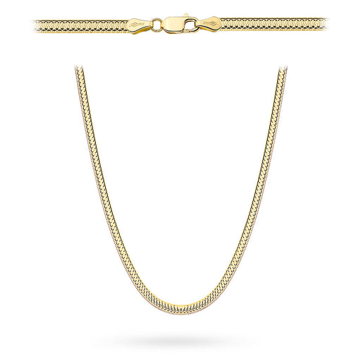Colier Aur 14K Diamantat Unilateral 2.5mm