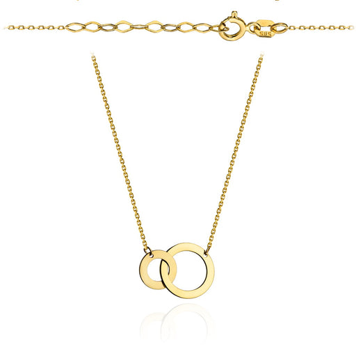 Colier Aur 375 Ringuri Ușoare