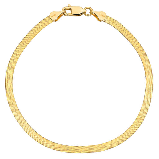 Brățară Aur 14K - 3.5mm Bandă Elegantă