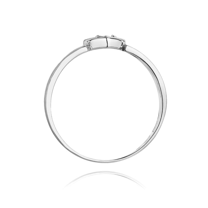 Inel Aur 14K cu Diamant Natural 0.04 ct