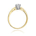 Inel Aur 14K cu Diamant Natural 0.15 ct