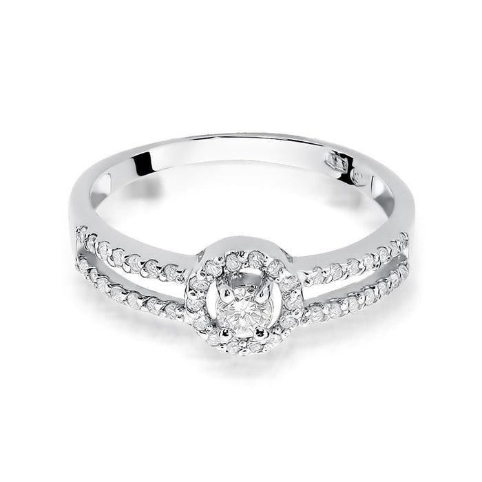 Inel Aur 14K cu Diamant Natural 0.31 ct