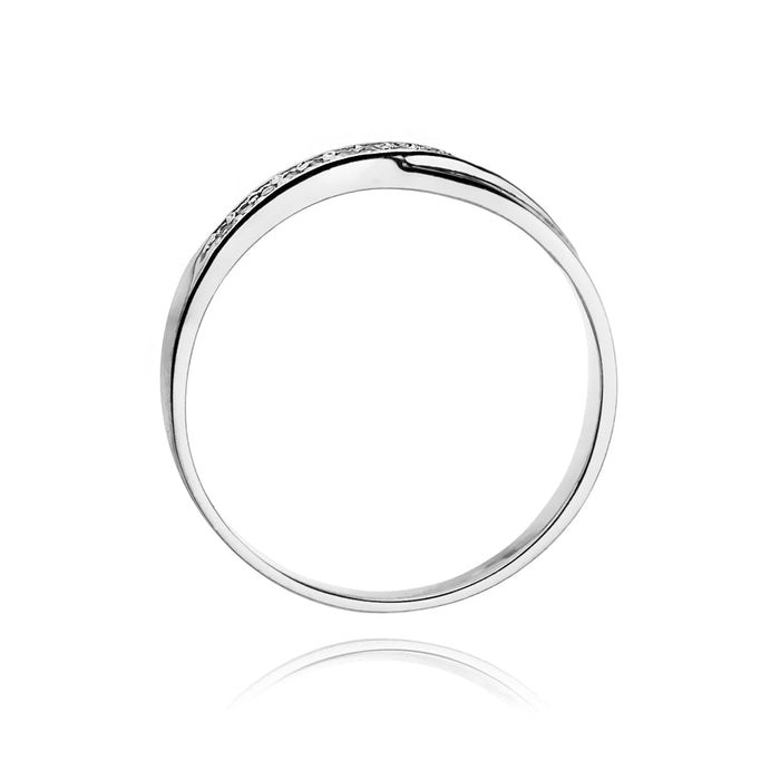 Inel Aur 14K cu Diamante Naturale 0.07 ct