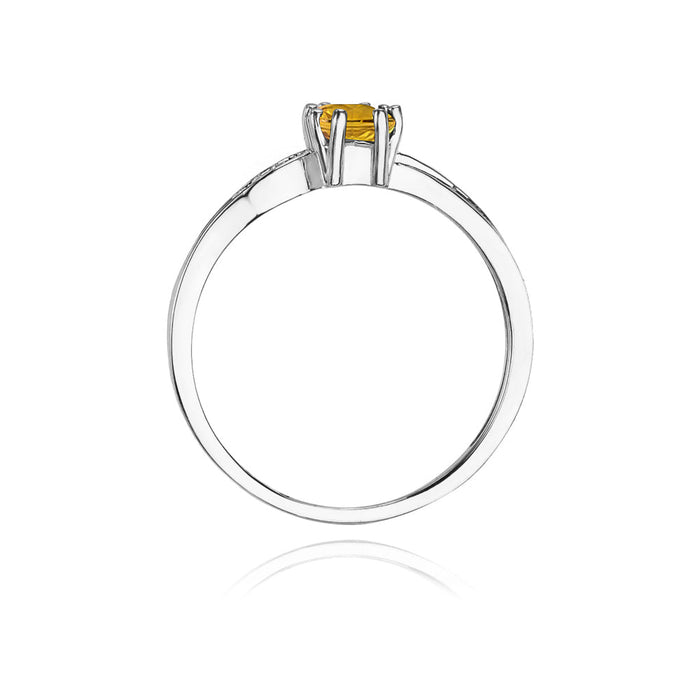 Inel Aur 14K cu Citrin 0.60 ct
