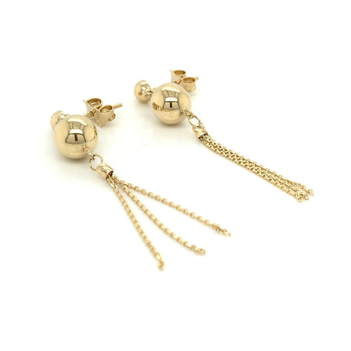 Cercei cu bilă suspendată cu lanțuri