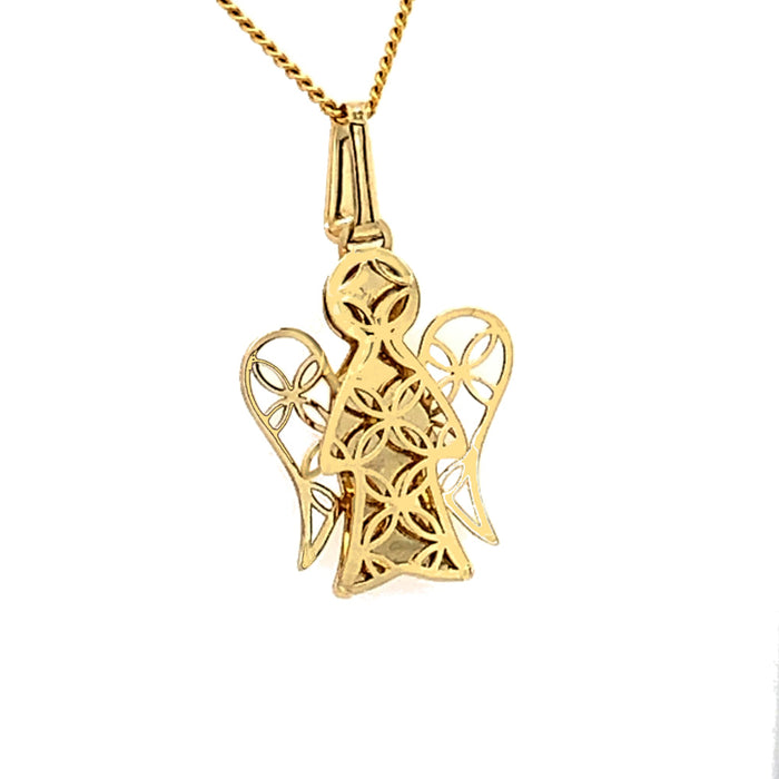 Pandantiv Aur 14k cu Ingeras Ajurat