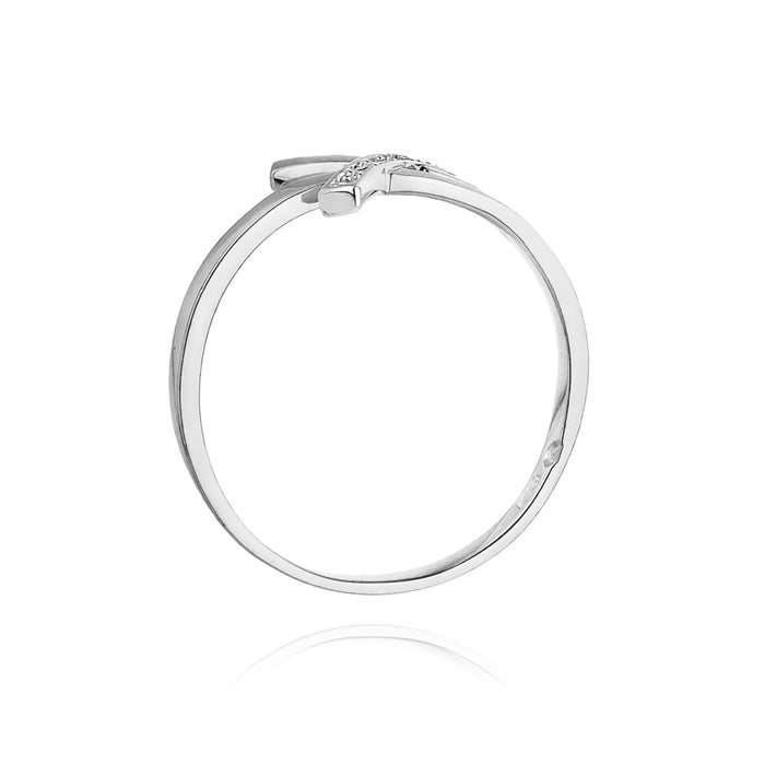Inel Aur 14K cu Diamant Natural 0.02 ct