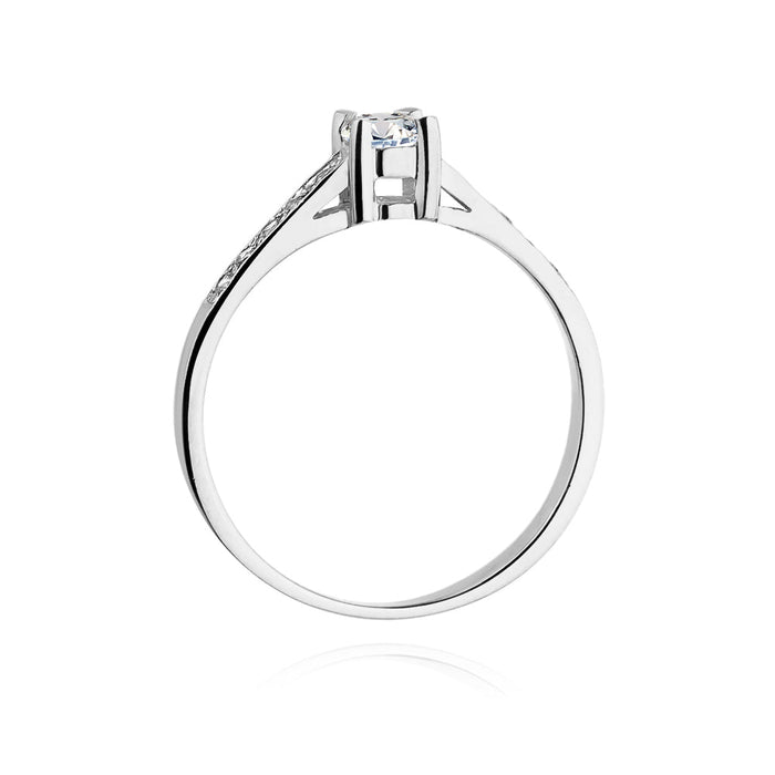 Inel Aur 14k cu Diamante Naturale 0.44 ct