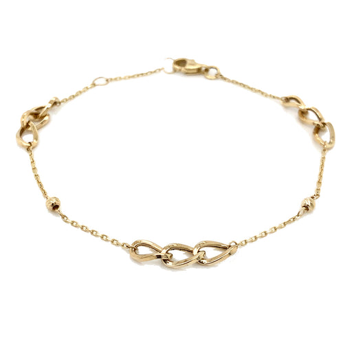 Bratara Lant cu Zale- Aur 14k