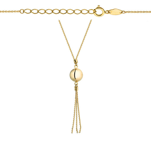 Colier cu Biluta si Franjuri- Aur 14k