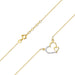 Colier Aur 14K cu Diamante Naturale 0.04 ct