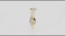 Inel Aur 14K cu Diamant Natural 0.06 ct
