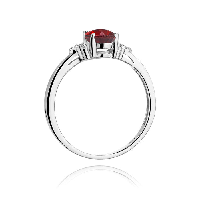 Inel Aur 14k cu Rubin 1.0 ct