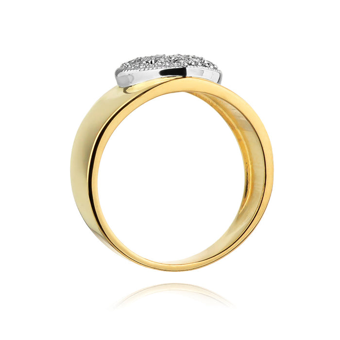 Inel Aur 14K cu Diamant Natural 0.26 ct