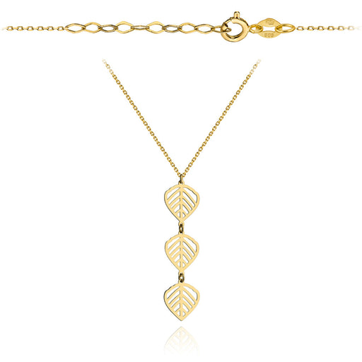 Colier cu Frunzulite- Aur 14k