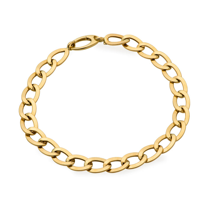 Bratara Aur cu Zale Ovale- 14k