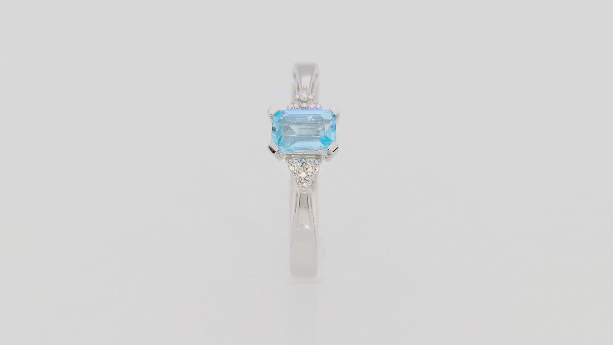 Inel Aur 14k cu Safir 0.60 ct