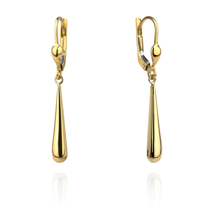 Cercei Aur 14k cu Model Neted